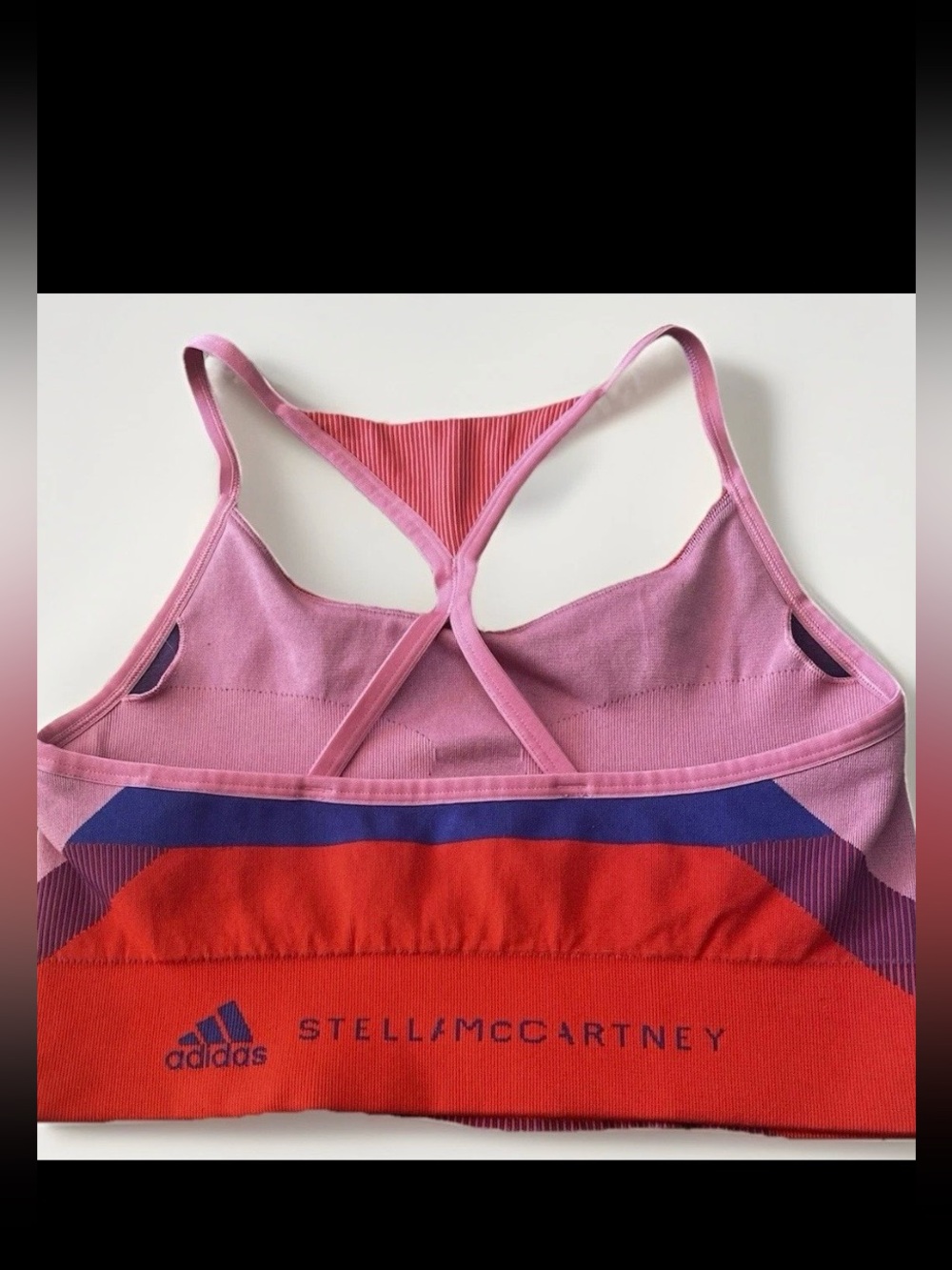 Adidas by Stella McCartney Racerback Sports Bra Large